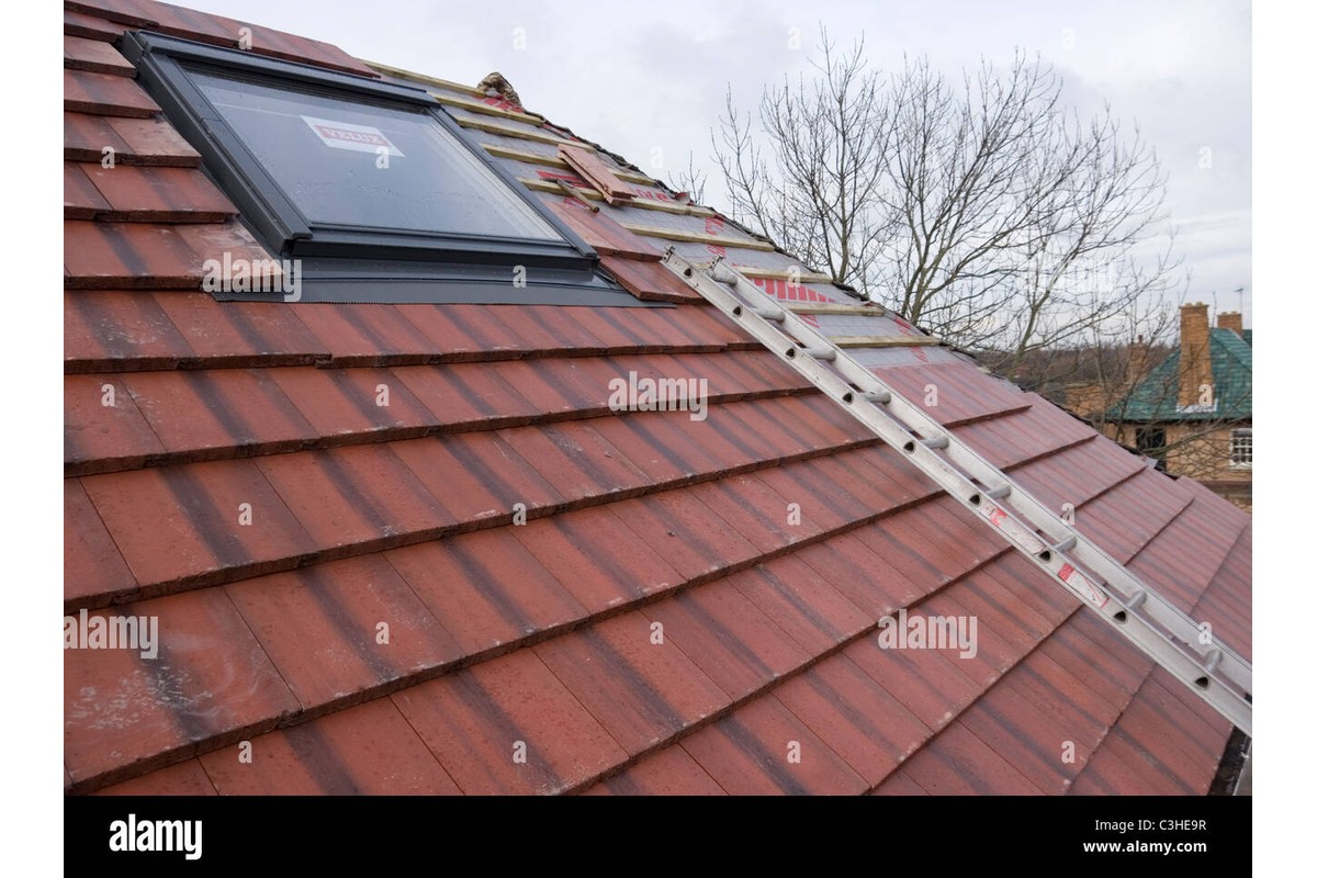 New roof tiles