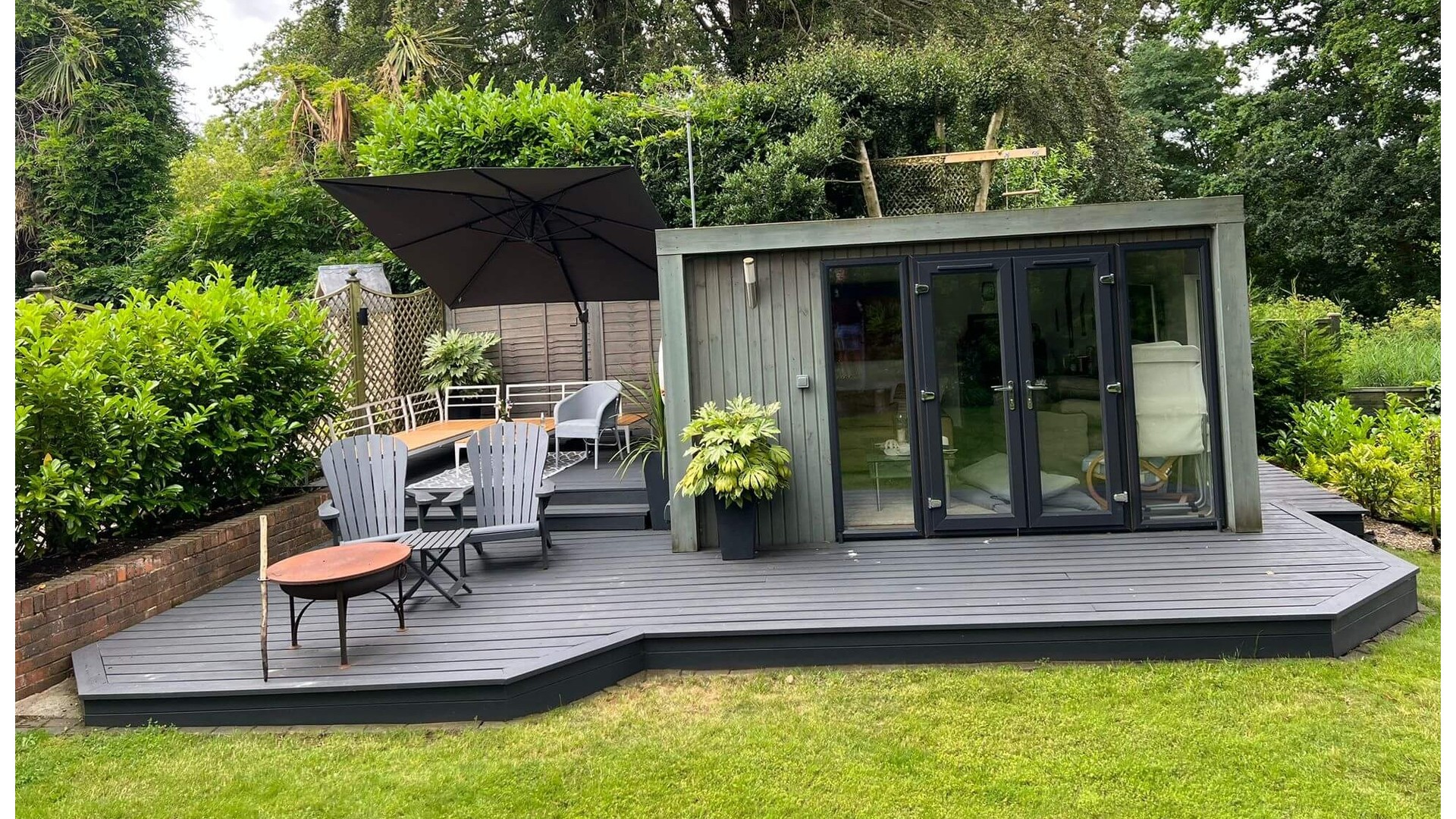 Garden decking